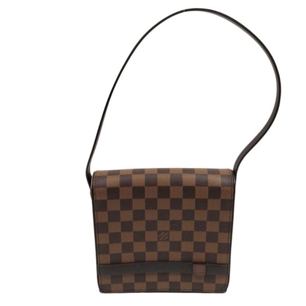 LOUIS VUITTON Shoulder Bag Tribeca Mini N51162 Ebene Damier Women's